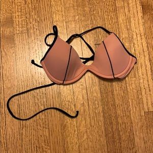 strappy underwire bikini top from Pink